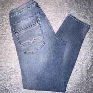 Buffalo David Bitton Six-x Straight Stretch Lightwash Distressed Jeans - 33/30
